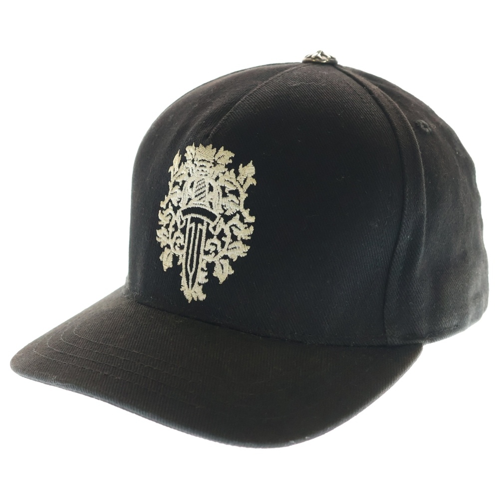 TRUCKER CAP デニムトラッカー ヴァインダガー刺繍 キャップ 帽子 ブラック Bランク