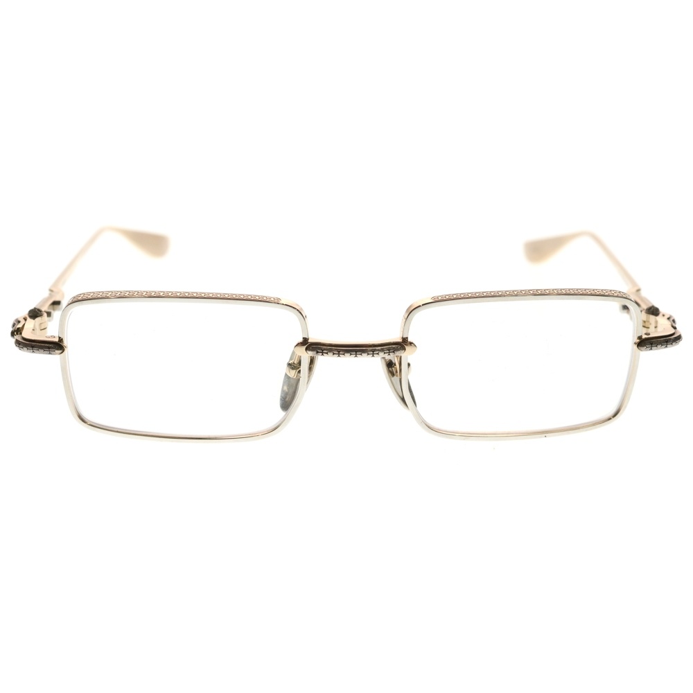 BUCKLE RIDER スクエアフレーム サングラス 眼鏡 アイウェア ゴールド Bランク