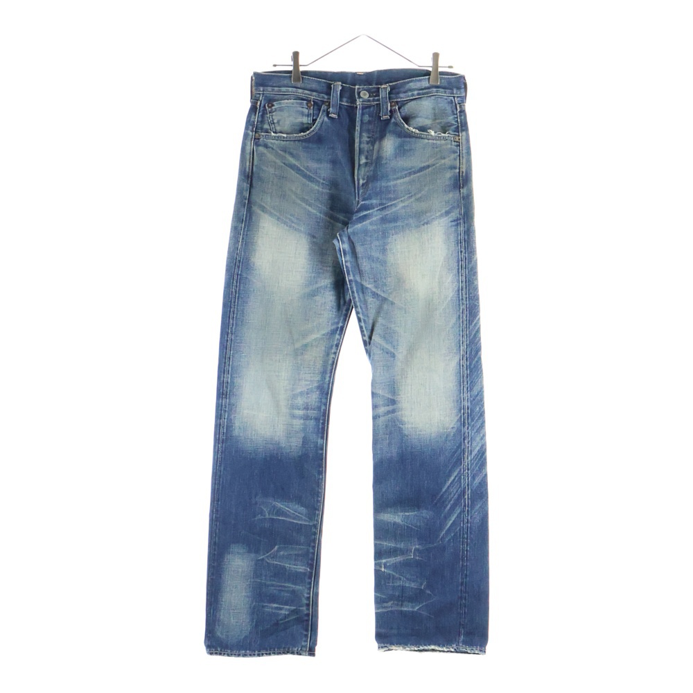 501XX 復刻 1947年モデル ユーズド加工 デニム インディゴ 47501 Bランク