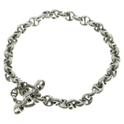 5MM OPEN-LINK BRACELET ダイヤオープンリンクブレスレット シルバー Bランク