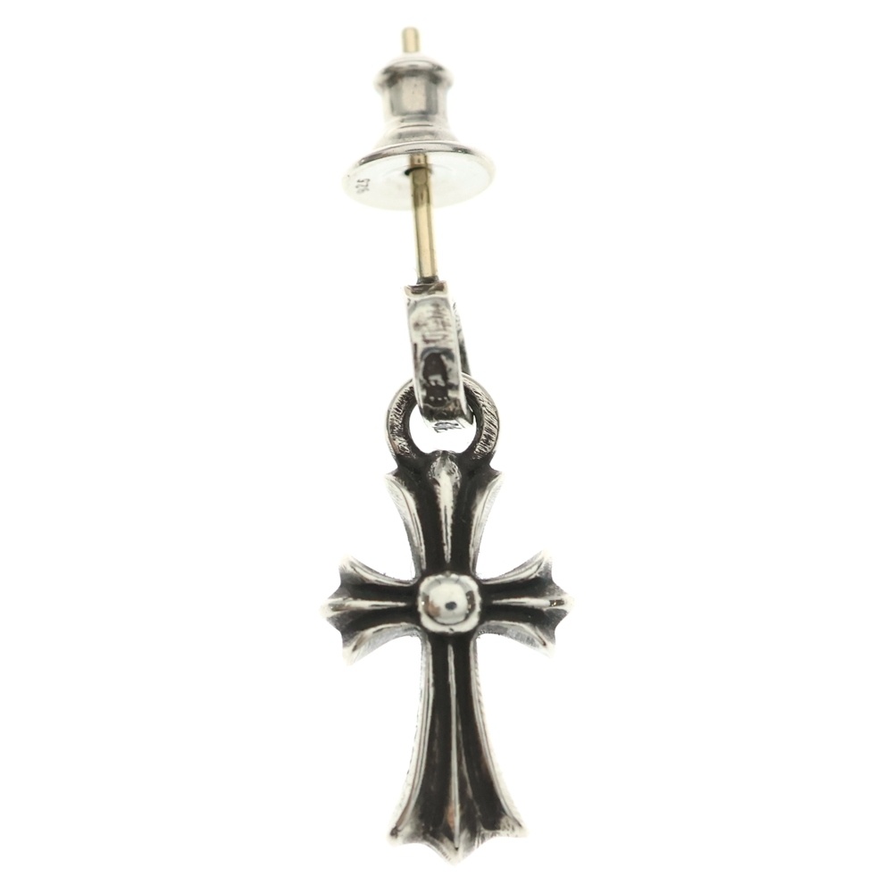 BBY F PPRCHN ベイビーファットクロス ドロップピアス シルバー BCA090 Aランク