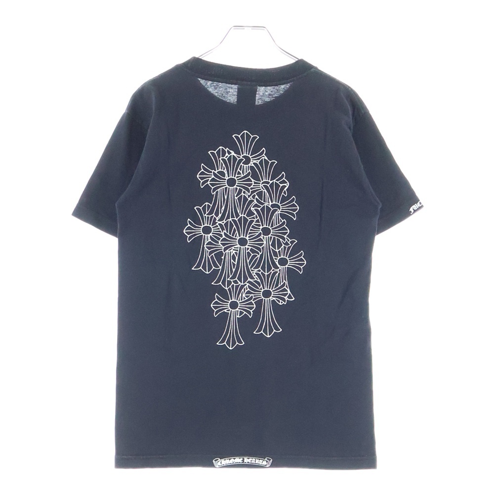 OLD バックセメタリープリント 半袖ポケットTシャツ ブラック カットソー ブラック Bランク