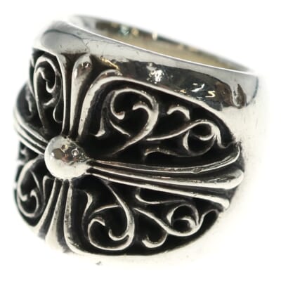 CLASSIC OVAL クラシックオーバルクロス リング シルバー BCA340 Bランク