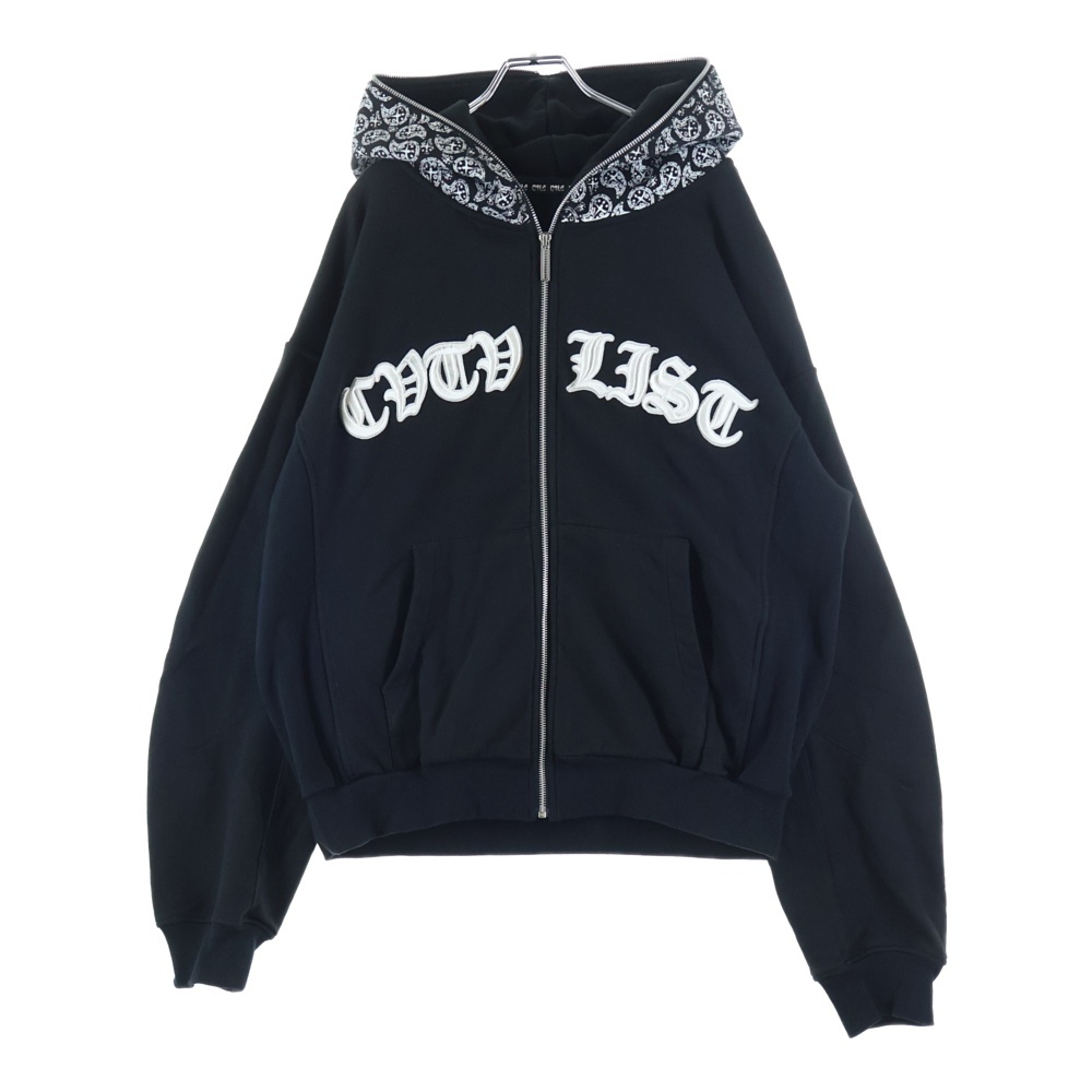 23AW ユージュアルジップフーディー パーカー ブラック 2301110301 Bランク