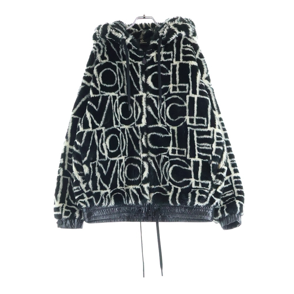 MAGLIA HOODED JACKET F20988G51500 809HX マグリア フーデッドボアジャケット ブラック/ホワイト Aランク