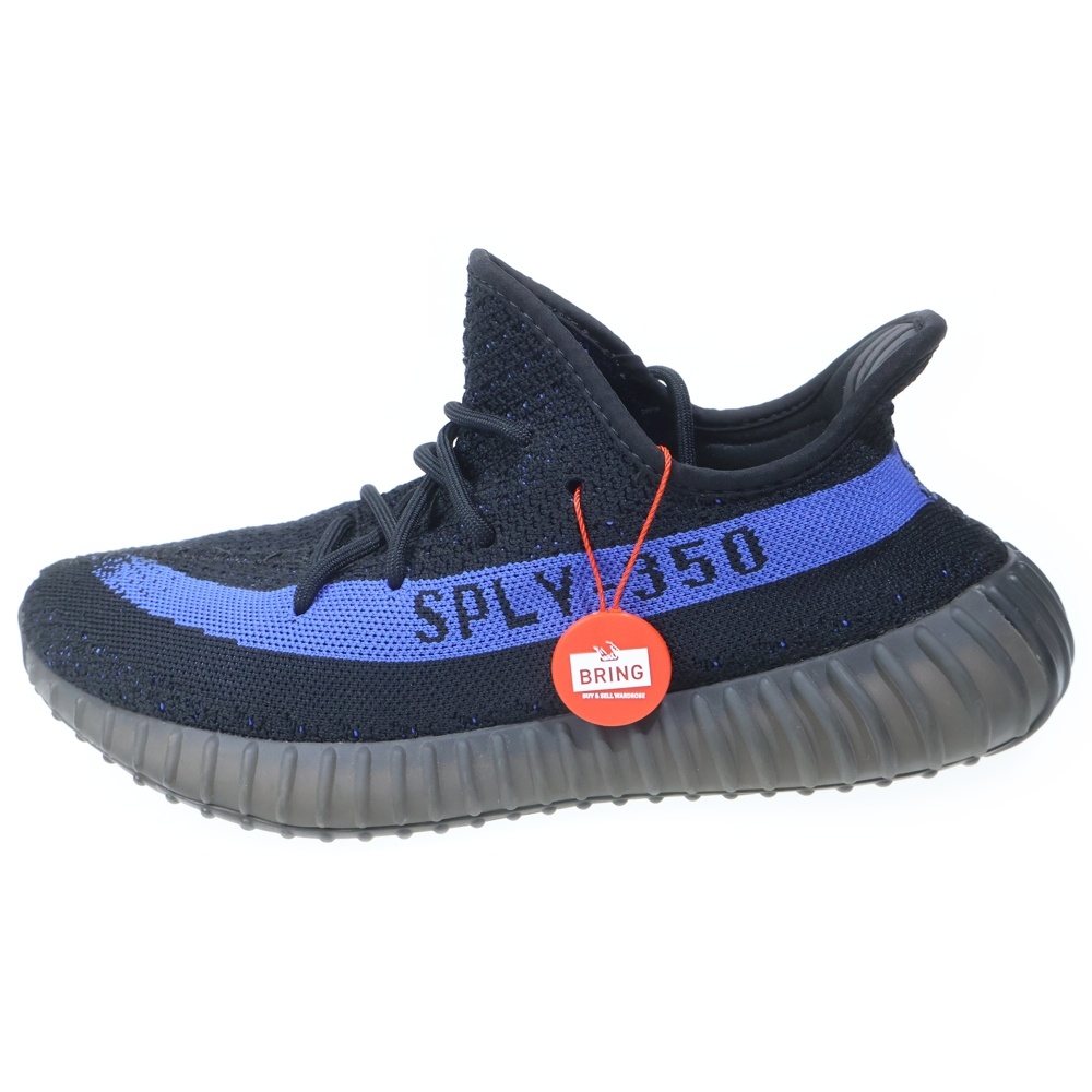 YEEZY BOOST 350V2 Dazzling Blue GY7164 イージーブースト ダズリング ローカットスニーカー ブラック/ブルー US9/27.0cm Bランク