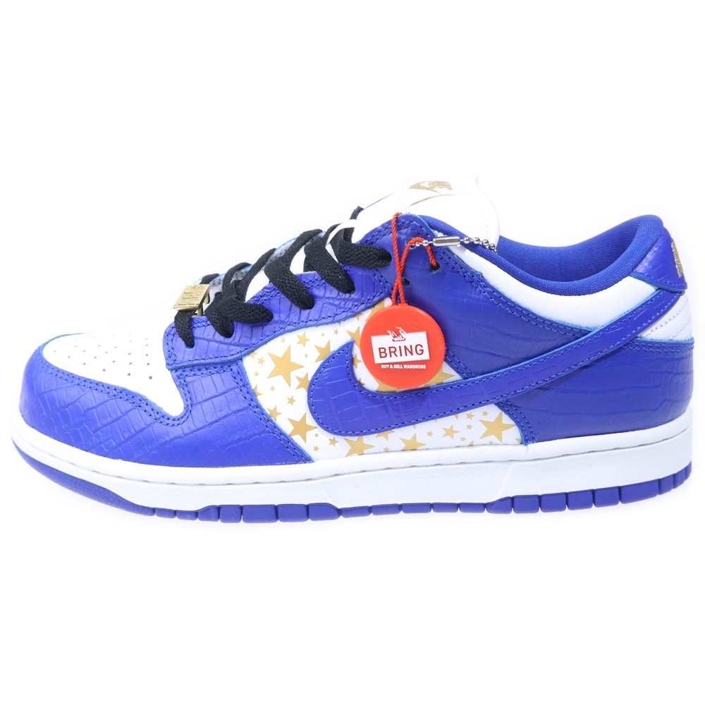 ×SUPREME DUNK LOW OG DH3228-100 シュプリーム ダンク ローカットスニーカー ブルー US8.5/26.5cm Sランク