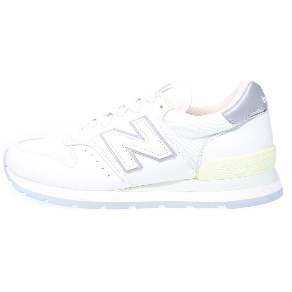 995 M995CO ローカットスニーカー US9/27.0cm ホワイト Aランク