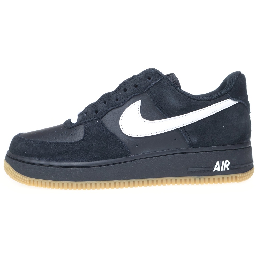 AIR FORCE 1 LOW 07 IB6388-001 エアフォース1 ガムライトブラウン ローカットスニーカー US8.5/26.5cm ブラック Sランク