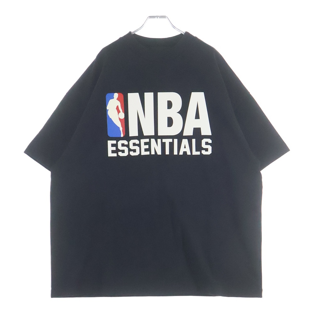 NBA 90's FIT TEE 202NB258001F フロントロゴプリント Tシャツ ブラック Sランク