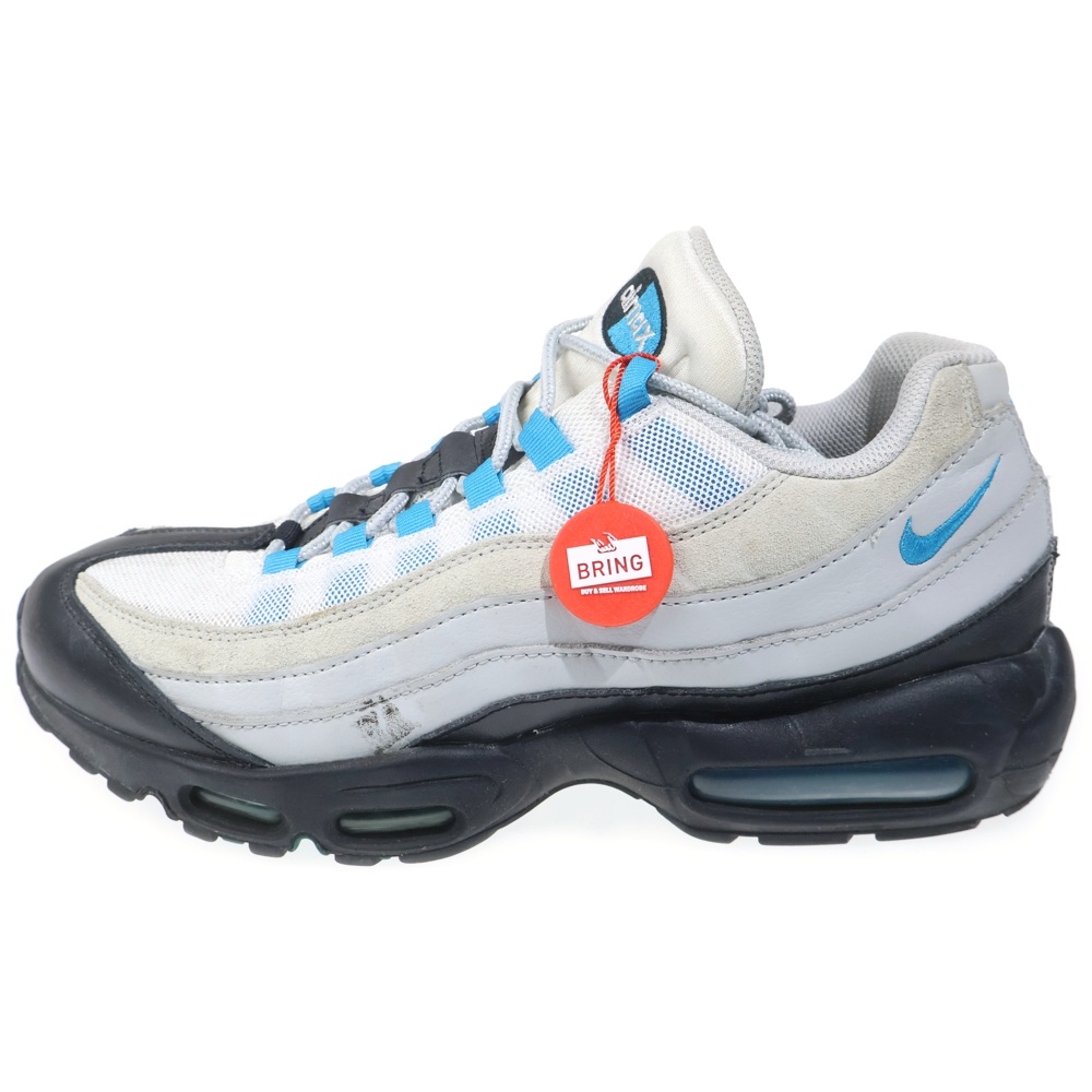 AIR MAX 95 LASER BLUE CZ8684-001 エアマックス95 レーザーブルー ローカットスニーカー US11/29.0cm グレー/ブルー Bランク