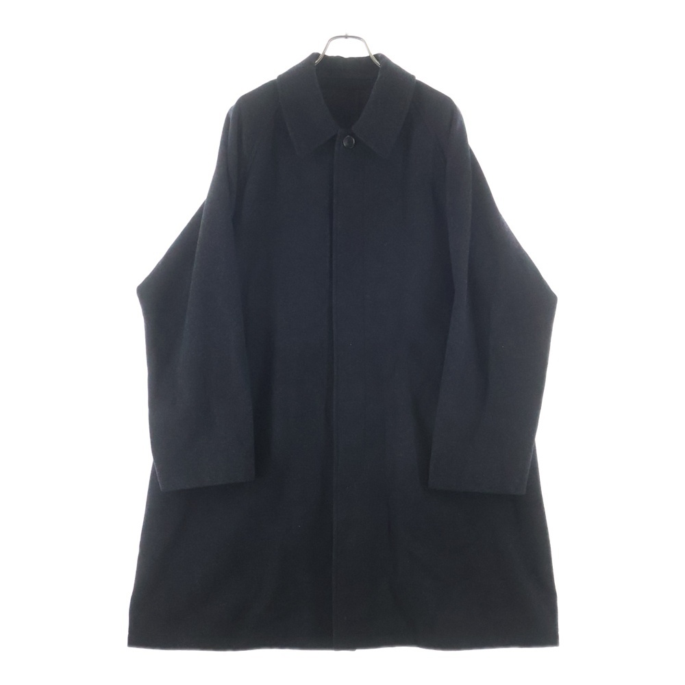 PRT TOP MELTON BALMACAAN COAT ステンカラー コート 8125-139-0604 ブラック Bランク