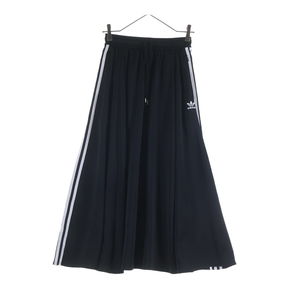 LONG SATIN SKIRT ロングスカート FL0039 ブラック Aランク