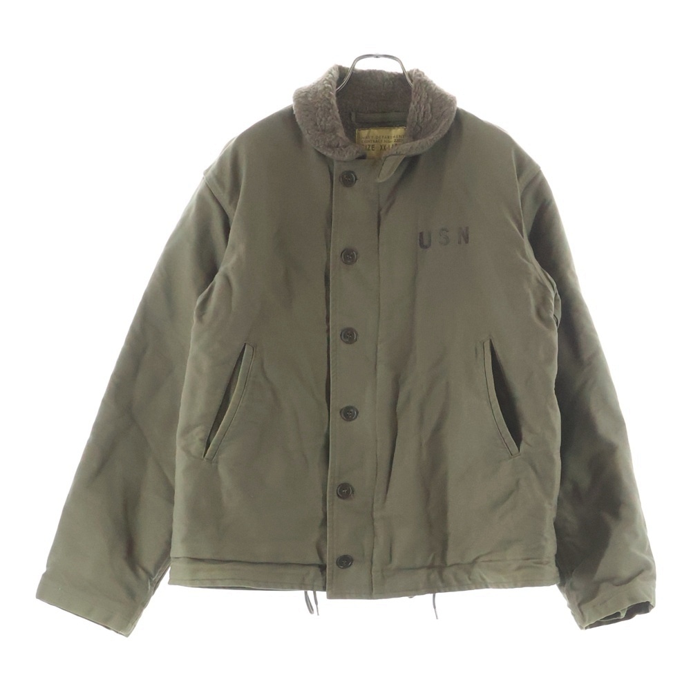 NAVY DEPARTMENT Demotex-Ed N-1 ミリタリージャケット カーキ Bランク
