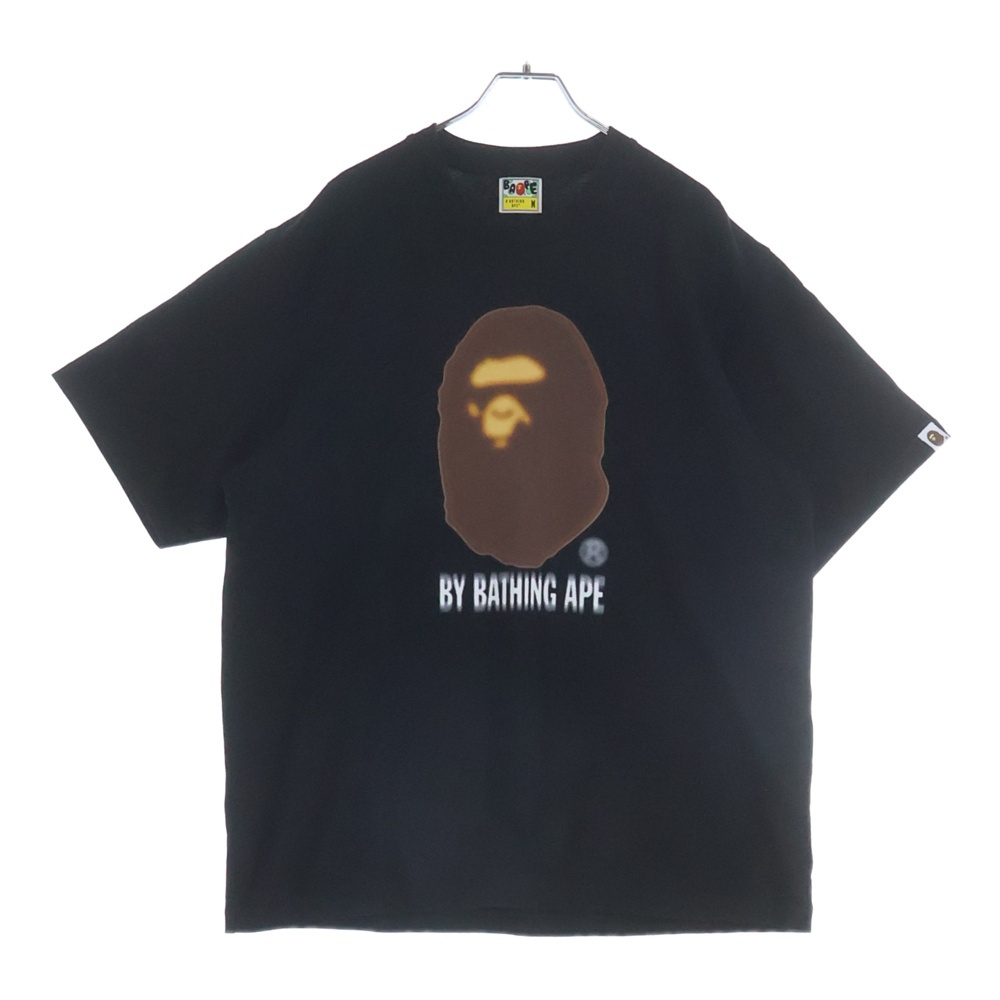 BLUR RELAXED FIT TEE ブラーリラックスフィットティー フロントロゴ クルーネックTシャツ 001TEL301343M ブラック Bランク