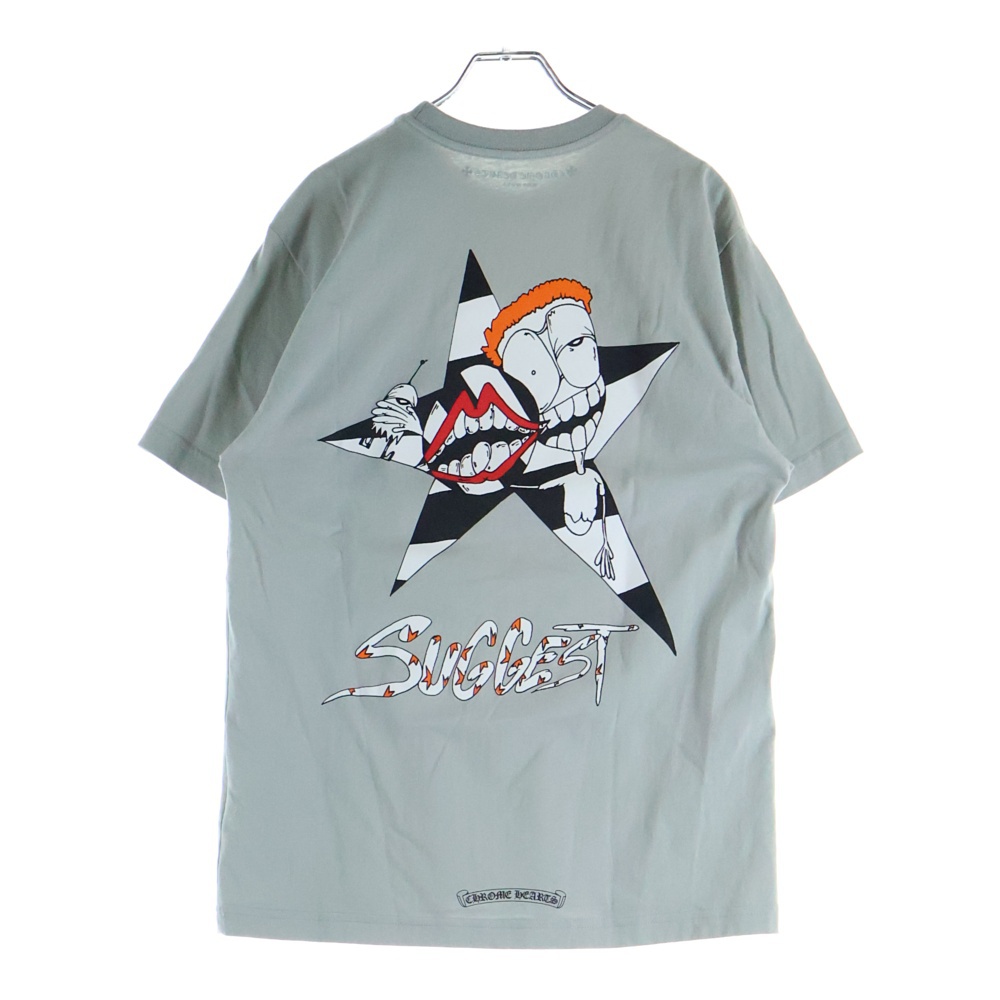 20SS ×MATTY BOY PPO SUGGEST SPACE T-SHRT マッティ クルーネックTシャツ グレー Bランク