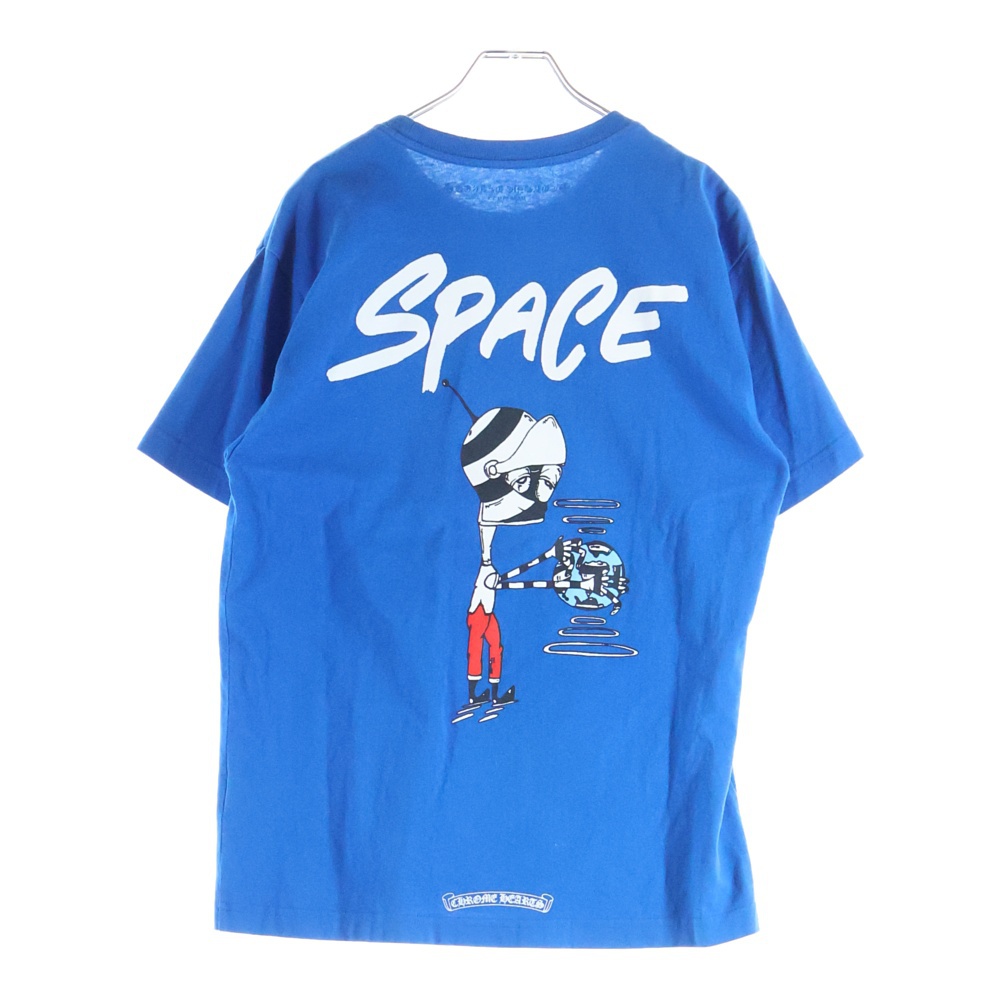 ×MATTY BOY PPO SPACE T-Shirt マッティ クルーネックTシャツ ブルー Bランク