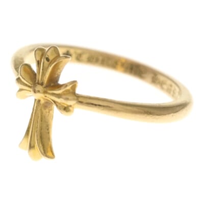 22K CHクロス バブルガムリング ゴールド Bランク