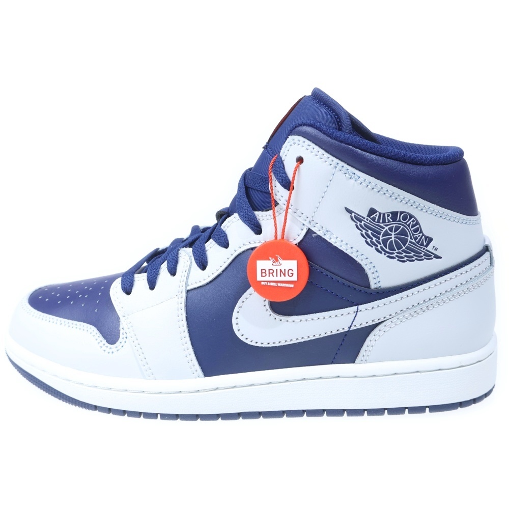 AIR JODAN 1 MID Blue Void DQ8426-403 エアジョーダン1 ミッド ブルーボイド ミッドカットスニーカー シューズ ブルー/ホワイト US9/27.0cm Sランク