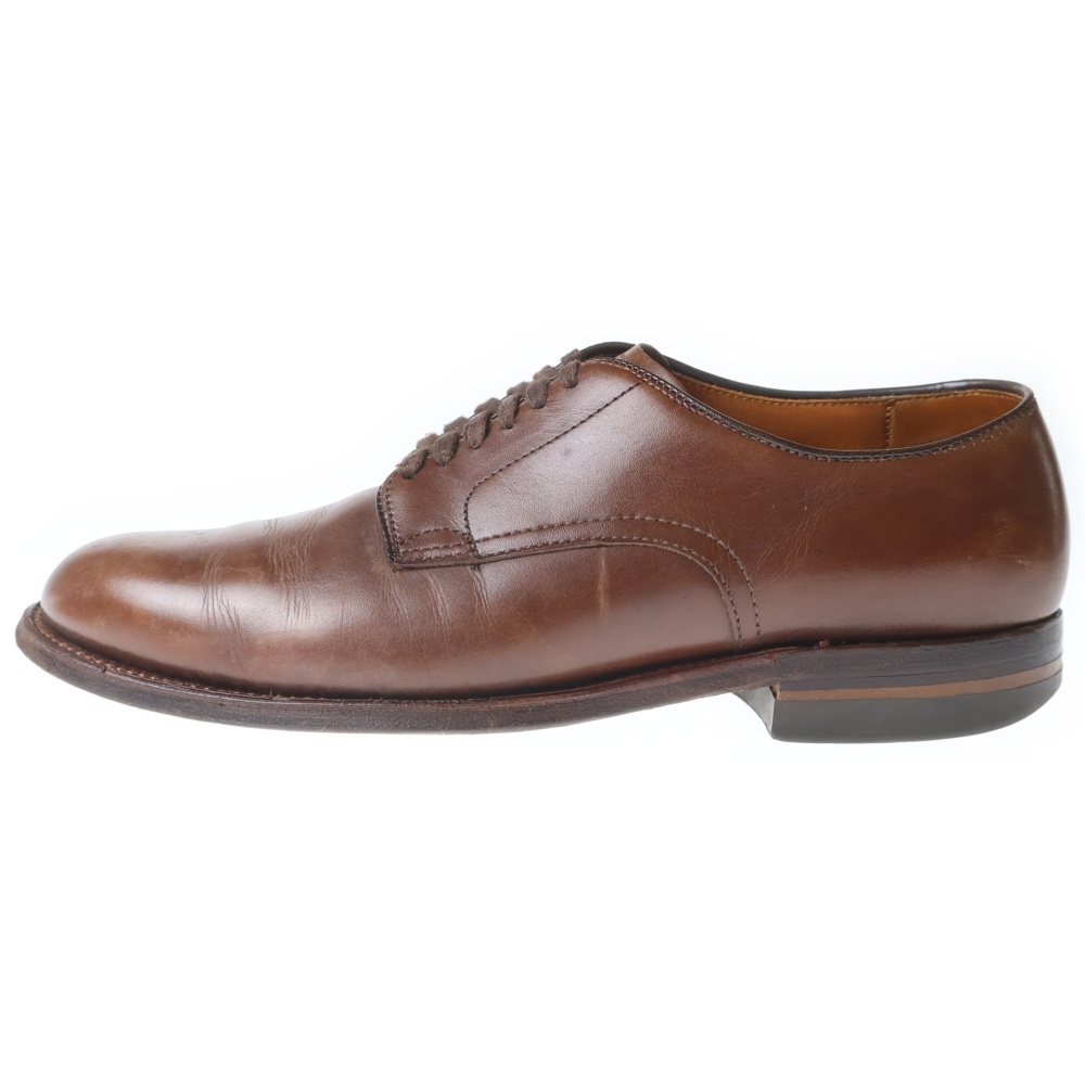 Military Plain Toe Ox 53713 ミリタリープレーントゥ レザーシューズ ブラウン Bランク