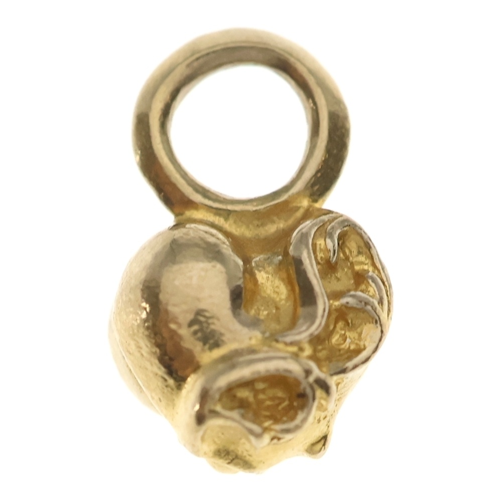 22K STACK HEART V1 スタック ハートチャーム ペンダントトップ ゴールド Bランク