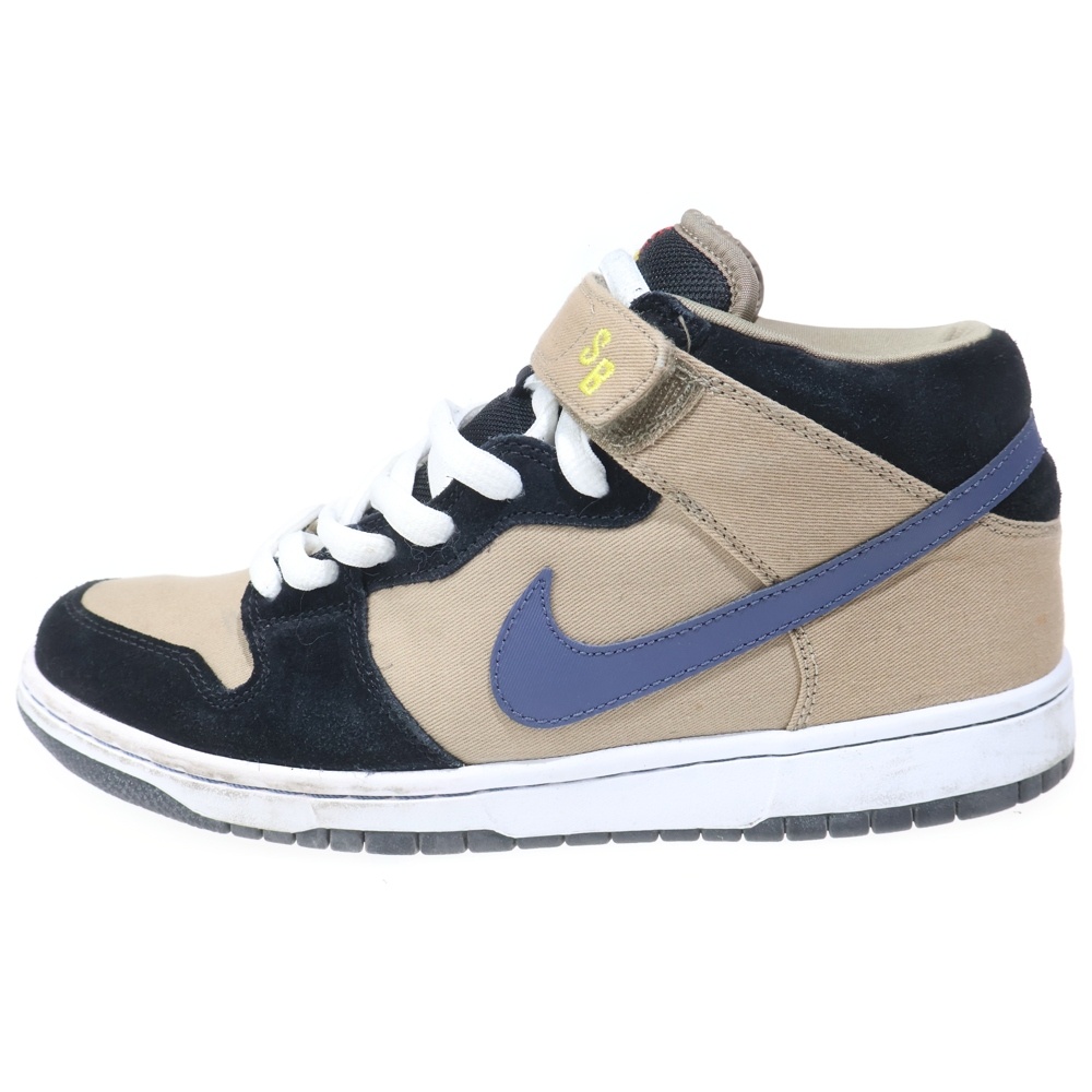 【観賞用2009年製】 DUNK MID PREMIUM ダンク ローカットスニーカー ベージュ US9.5/27.5cm 314381-241 Bランク