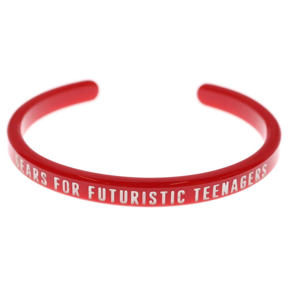 24SS ACRYLIC BANGLE #1 アクリル バングル ブレスレット レッド Bランク