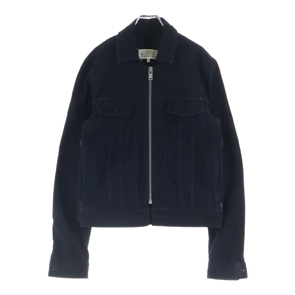 16AW ジップアップ ポケット付きデニムジャケット ブラック S50AM0270-S30535 Bランク