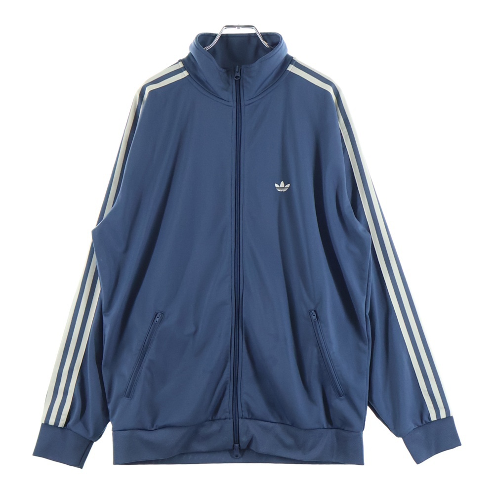 24SS BEAUTY&YOUTH 別注 BB TRACKTOP ベッケンバウアー ジップアップ トラックジャケット ブルー IX6438 Bランク