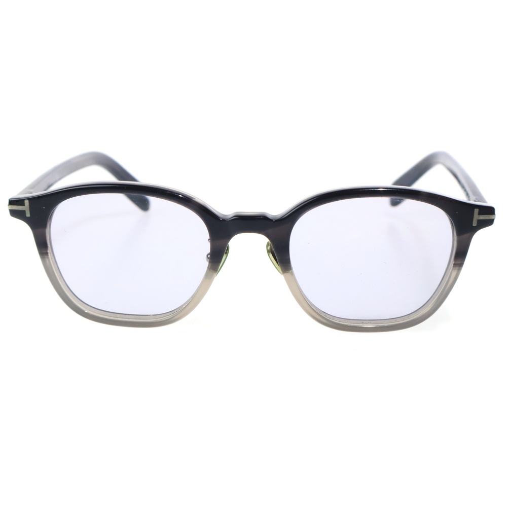 ウェリントン型 グラデーションフレーム サングラス アイウェア 眼鏡 ブラック/グレー TF978-D Bランク