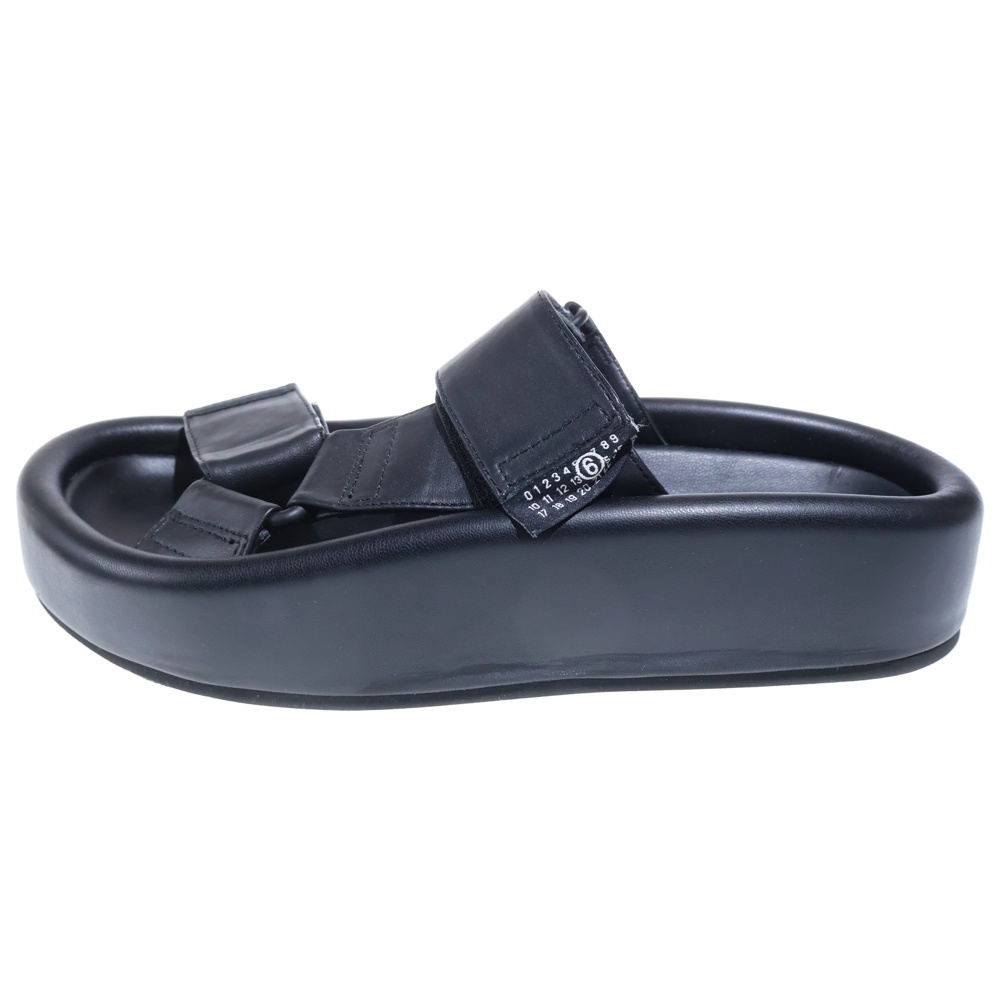 24SS strappy sandal SH1WP0001 ストラップサンダル ローカットサンダル シューズ ブラック Bランク