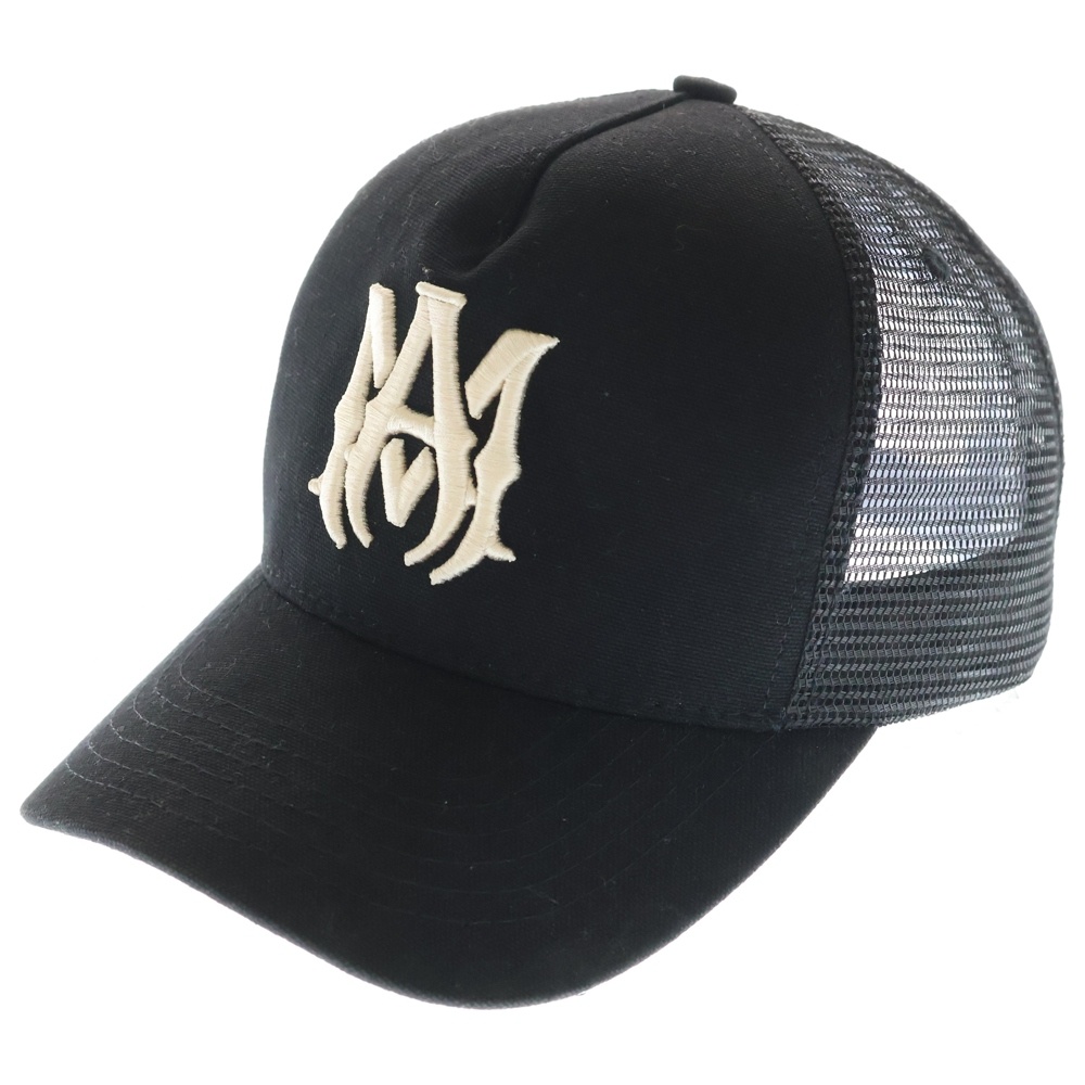 FULL CANVAS MA HAT フルキャンバスハット トラッカーキャップ ブラック Bランク