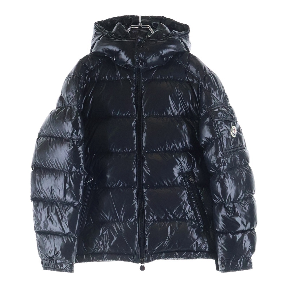 MAYA GIUBBOTTO マヤ ナイロン ダウンジャケット ブラック F20911A53600 Aランク