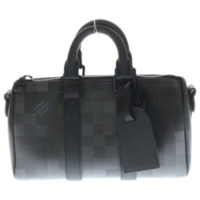 ダモフラージュ キーポルバンドリエール25 ブラック PVCレザー 2wayハンドバッグ ショルダーバッグ RFID M14919 Aランク