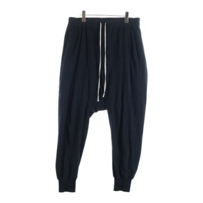ドローストリング サルエル ロングパンツ ブラック DU02B4395-RIG Bランク
