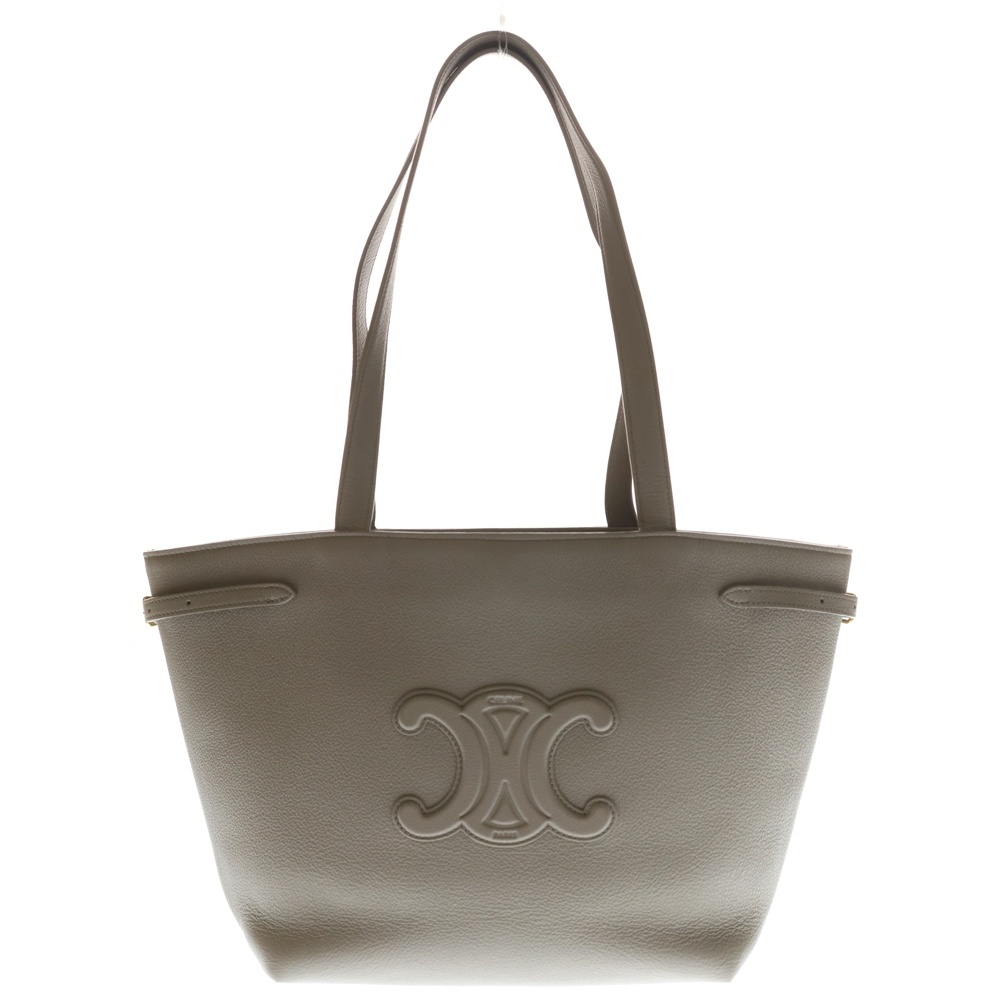 カバ アナイス スモール トリオンフ トートバッグ ハンドバッグ グレージュ レザー ゴールド金具 Bランク