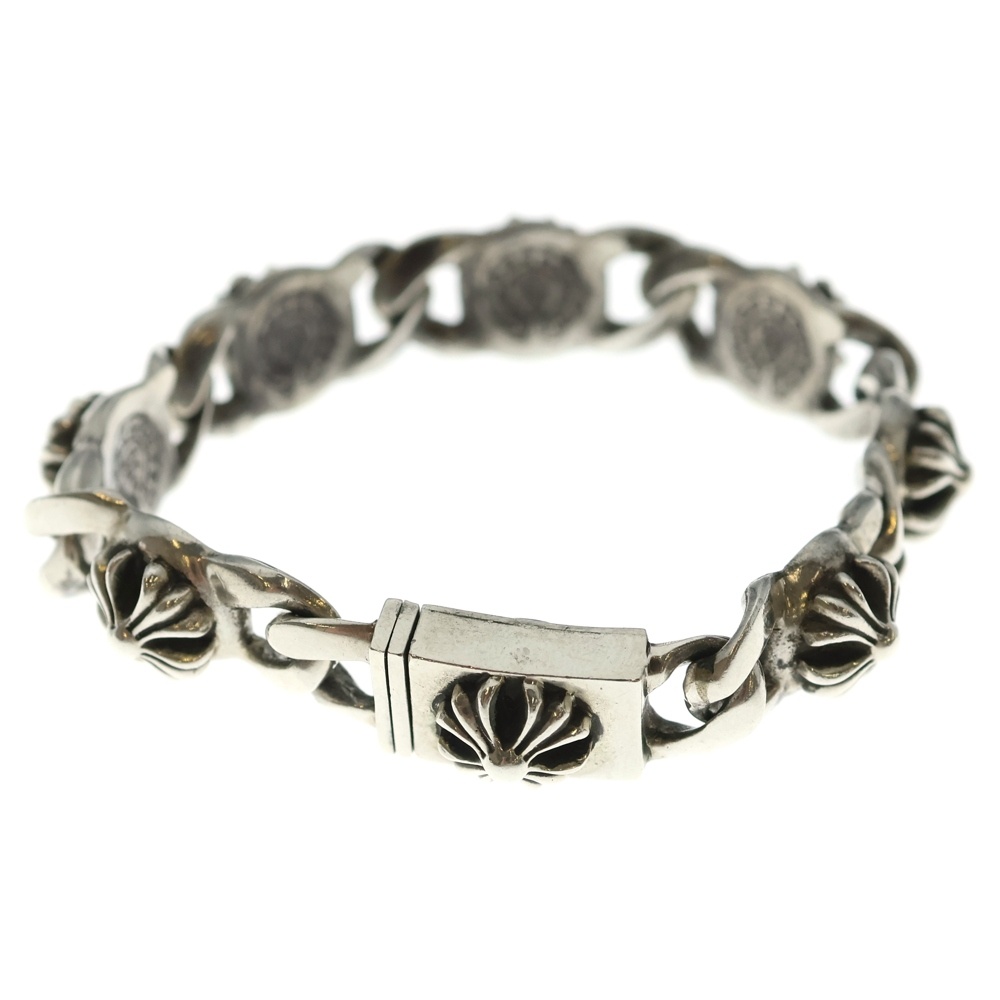 SML CROSS LINK スモールクロスリンク ブレスレット シルバー 7LINK Bランク