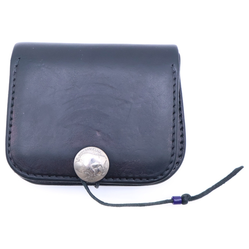 角型 小銭入れ ブラック Bランク