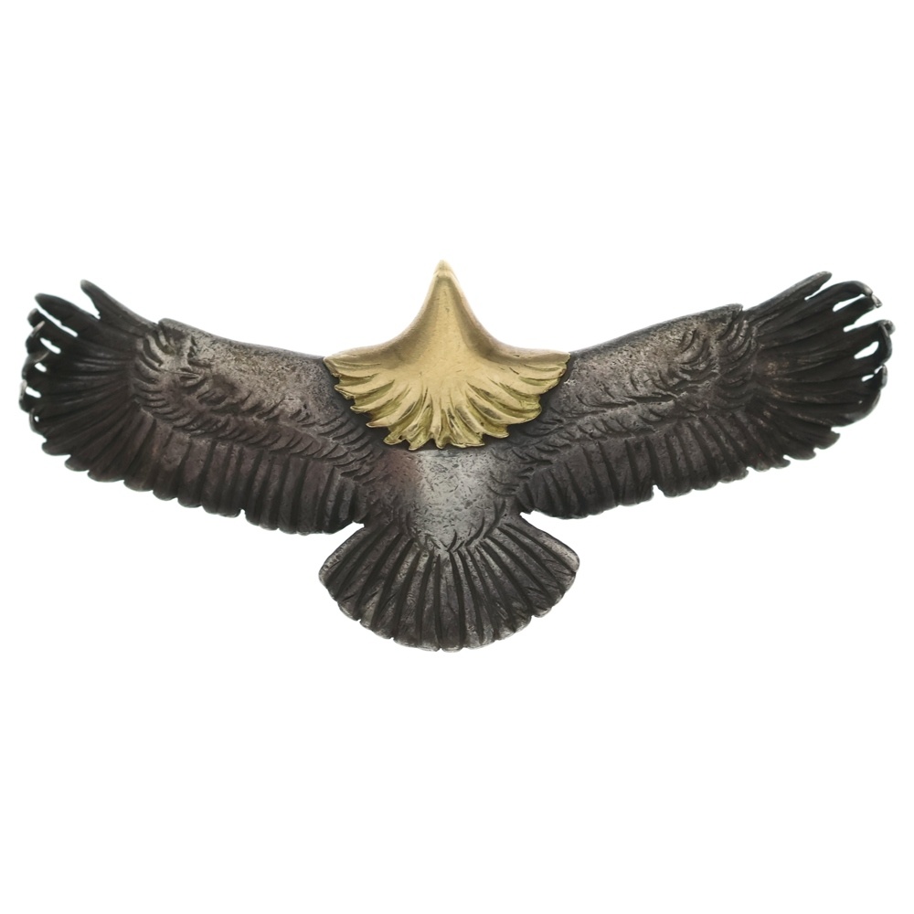 中イーグル ペンダントトップ シルバー/ゴールド BGA002 Bランク