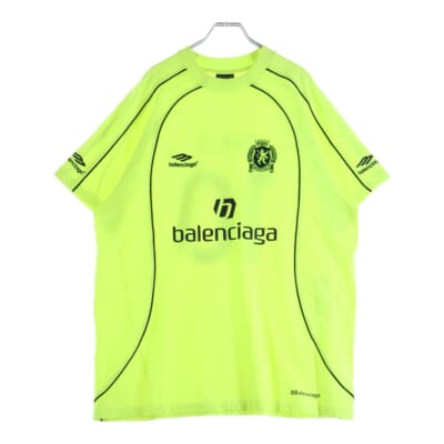 24SS PARIS SOCCER サッカーシリーズ テクニカルジャージー半袖Tシャツ 777705 TPVR5 イエロー Sランク