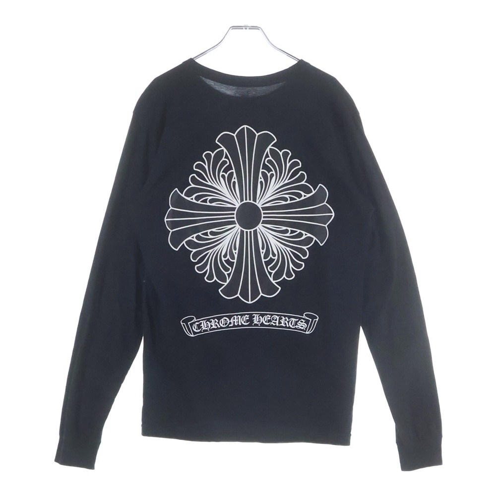CH L/S 1 バックCHフプラスプリント長袖Tシャツ カットソー Bランク