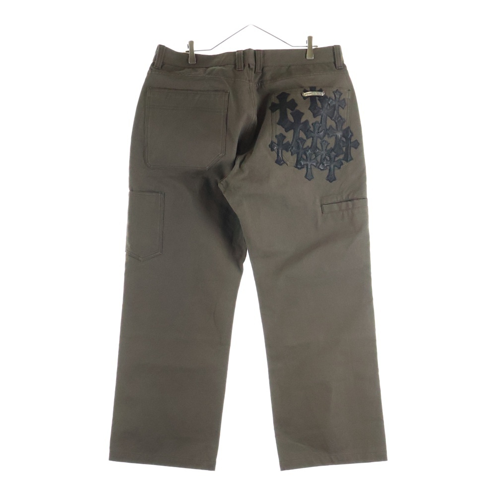 CARPENTER カーペンター バックポケットセメタリーパッチロングパンツ ベージュ Nランク