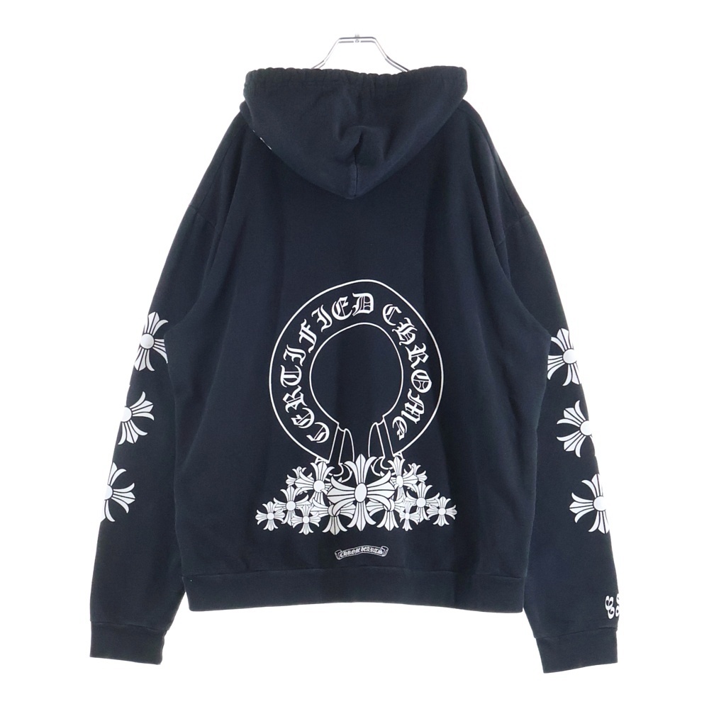 ×DRAKE 2021SS Certified Lover Boy Hoodie ×ドレイク サーティファイドラバーボーイフーディ プルオーバーパーカー ロゴプリント ブラック Bランク