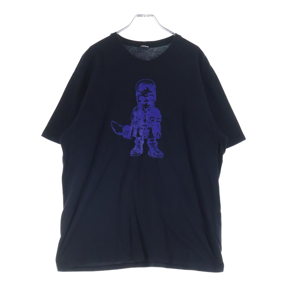FOTI S/S TEE フォティ ロゴデザイン クルーネック カットソー 半袖Tシャツ ブラック Bランク
