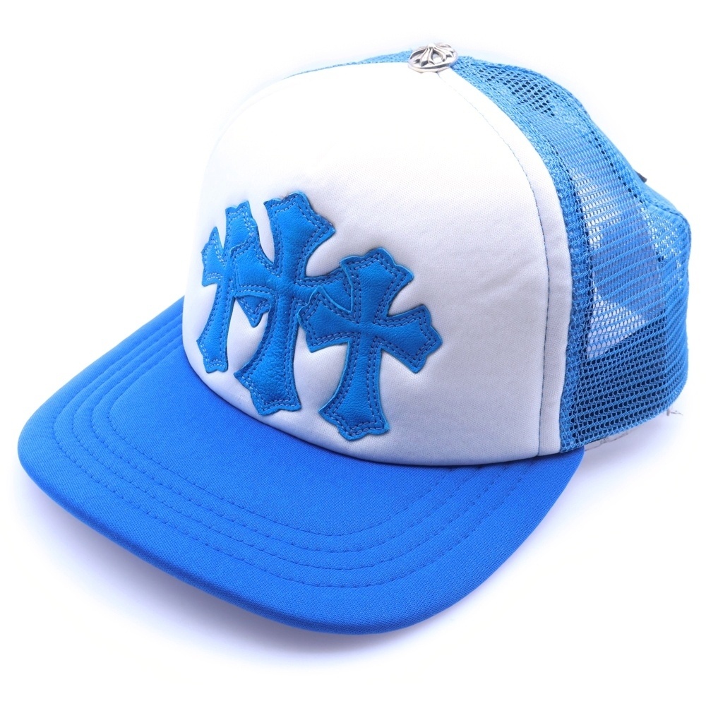 TRUCKER CAP トラッカーキャップ 3セメタリーレザーパッチメッシュキャップ帽子 Bランク