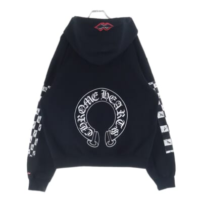 × MATTY BOY PPO HD PLVR FUCK YOU ダブルフーテッド チョンパープルオーバーパーカー Bランク