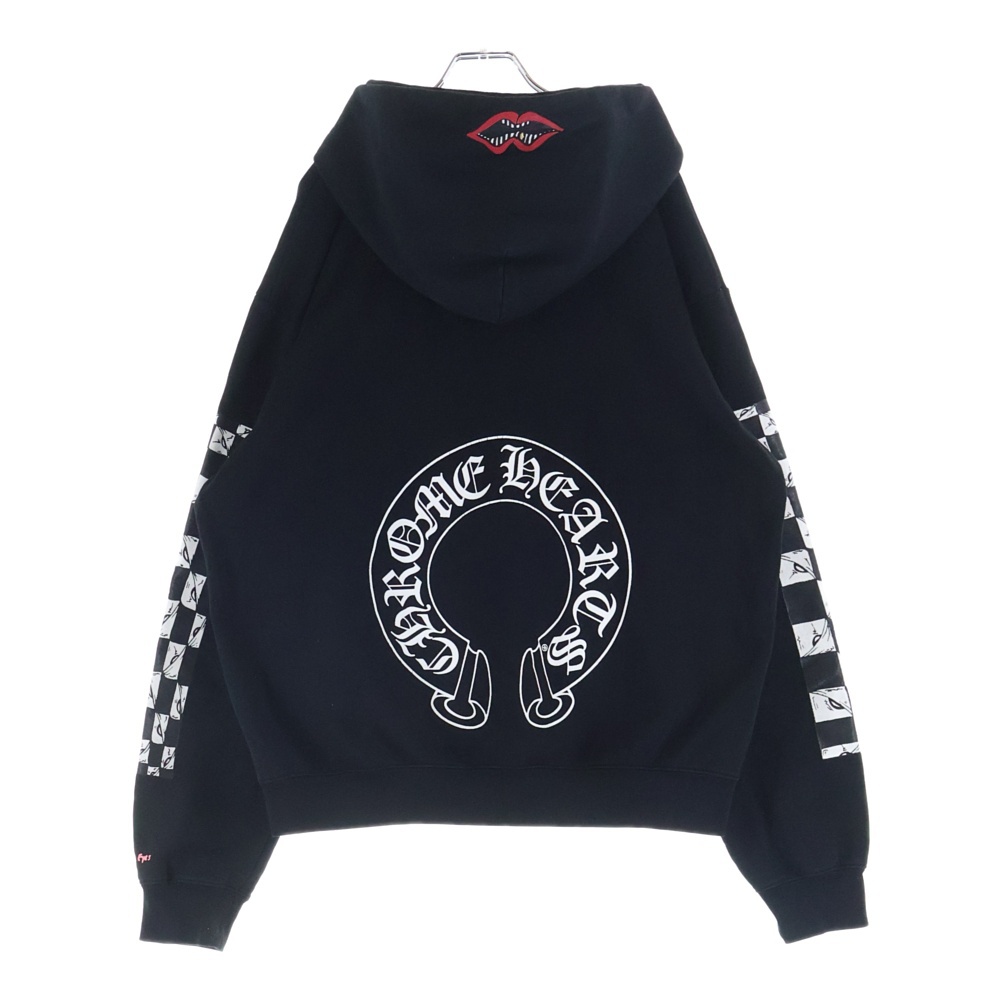 × MATTY BOY PPO HD PLVR FUCK YOU ダブルフーテッド チョンパープルオーバーパーカー Bランク