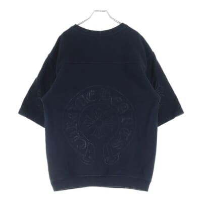 OLD CHプラス 両面プリント半袖 クルーネック スウェット ブラック Bランク