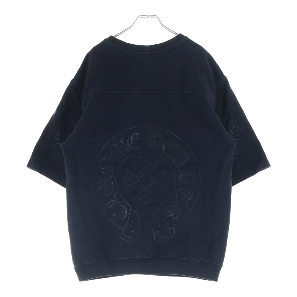 OLD CHプラス 両面プリント半袖 クルーネック スウェット ブラック Bランク