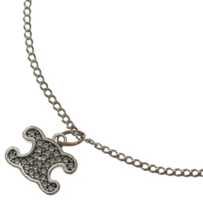 トリオンフ ラインストーン ネックレス シルバー Bランク